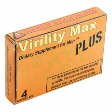 Mužnosť Max Plus - doplnok stravy kapsuly pre mužov (4ks)