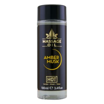 HOT Skin Care Massage Oil - Amber Musk (100ml)