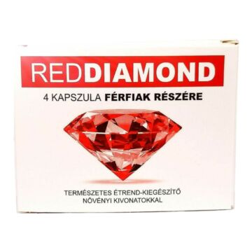 Red Diamond - prírodný výživový doplnok pre pánov (4ks)