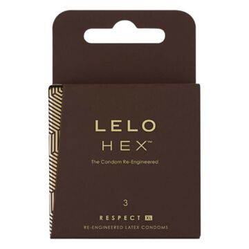 LELO Hex Respect XL - kondómy (3ks)