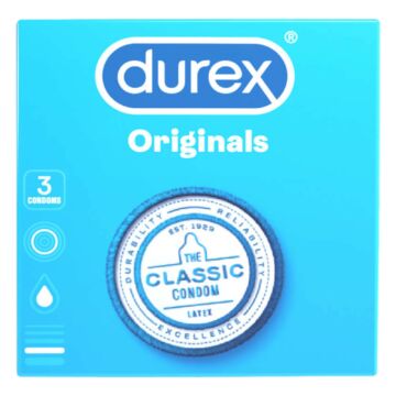 Durex Classic - kondómy (3ks)
