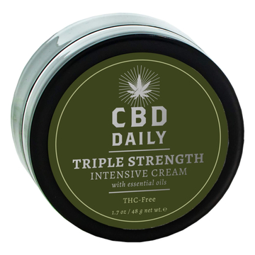 CBD Daily Triple Strength - krém na starostlivosť o pleť na báze konope (48 g)