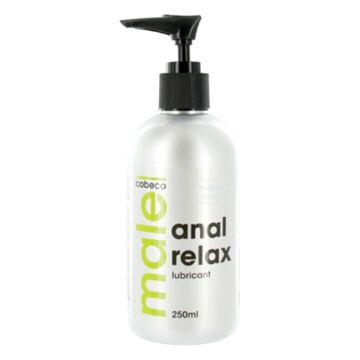 Male Cobeco Anal relax - análny lubrikant na báze vody s upokojujúcim účinkom (250ml)