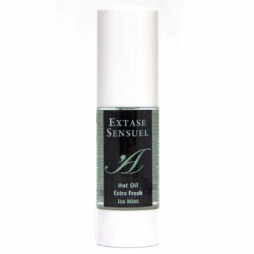 Extase Sensuel – masážny olej s hrejivým a ochladzujúcim účinkom – mäta (30ml)
