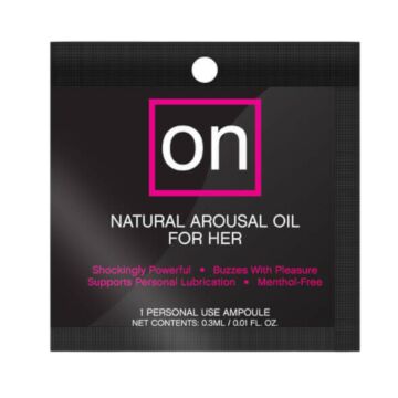 Sensuva ON Arousal Oil - intímny olej pre ženy (0,3ml)