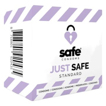 SAFE Just Safe - štandardné kondómy vanilkové (5ks)