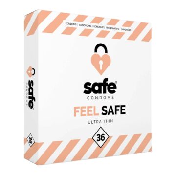 SAFE Feel Safe - tenké kondómy (36 ks)