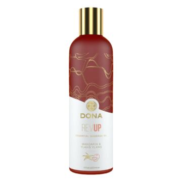 Dona RevUp - vegánsky masážny olej - mandarínka-ylang-ylang (120ml)