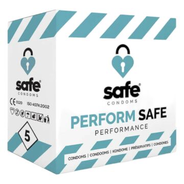 SAFE Perform Safe - veľký kondóm (5ks)