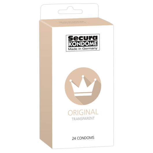 Secura Original - priehľadné kondómy (24 ks)