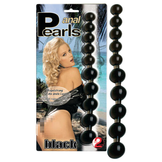 You2Toys Anal pearls - análne korálky (čierne)