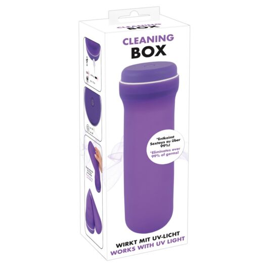 You2Toys Cleaning Box - púzdro na skladovanie a dezinfekciu (fialové)