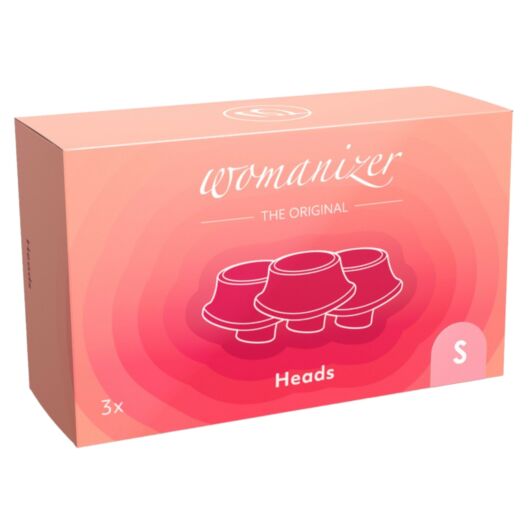 Womanizer Premium Eco - sada náhradných zvončekov - ružová (3ks)