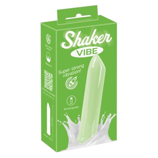 You2Toys - Shaker Vibe - cordless rod vibrator (green)