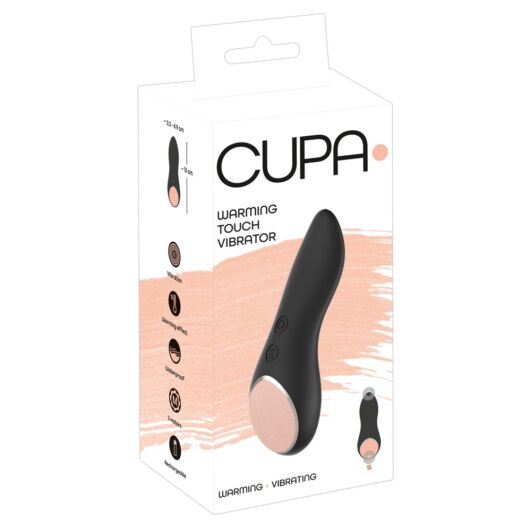 You2Toys CUPA - cordless, heated clit vibrator (black)
