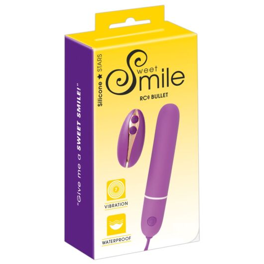 SMILE RC Bullet - Rádiový mini vibrátor (fialový)