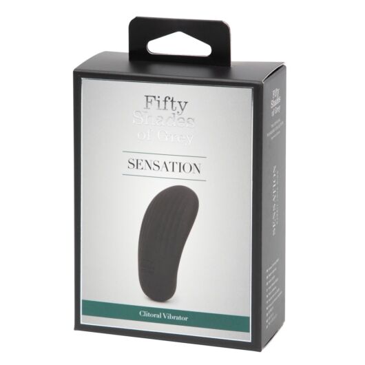 Fifty Shades of Gray - Sensation rechargeable clitoral vibrator (black)