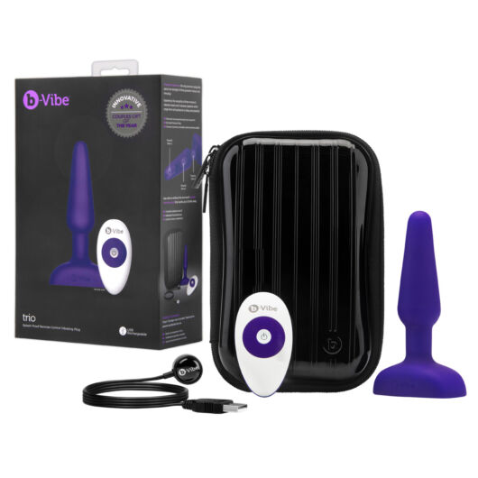 b-Vibe trio plug (purple)