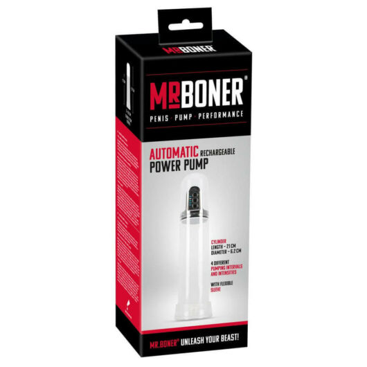 Mister Boner Automatic - nabíjacia pumpa na penis