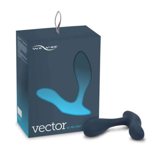 We-Vibe Vector - nabíjací inteligentný análny vibrátor (čierny)