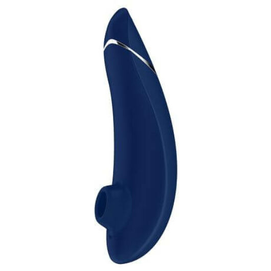 Womanizer Premium – vodotesný stimulátor klitorisu (kráľovská modrá)