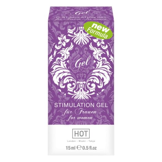HOT O-Stimulation gel - stimulačný intímny gél pre ženy (15ml)