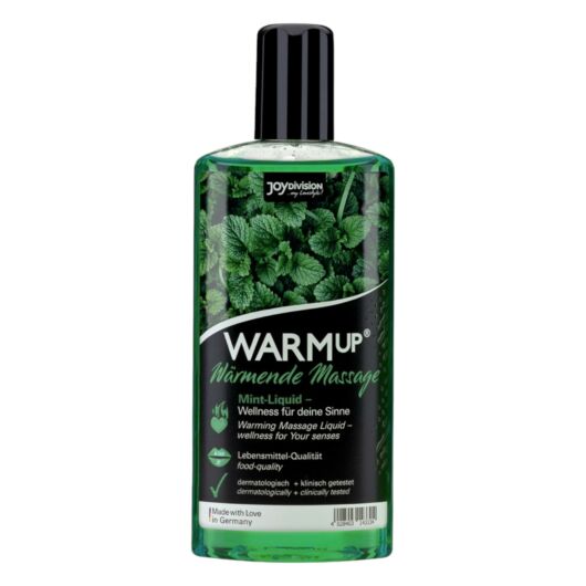 Joydivision WARMup -  masážny olej s hrejivým účinkom (mäta)