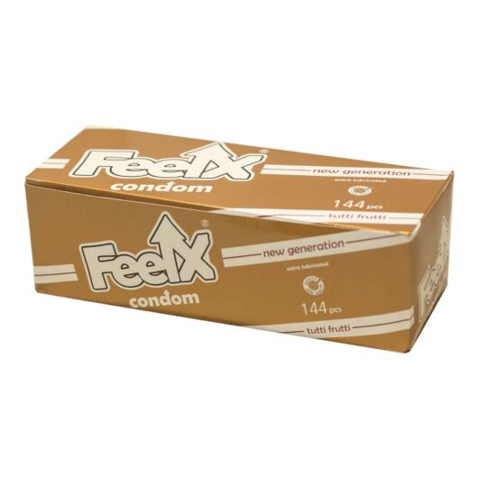 FeelX kondóm - tutti-frutti (144 ks)