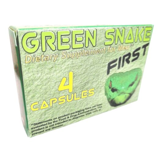 Green Snake First - výživový doplnok pre mužov (4ks)