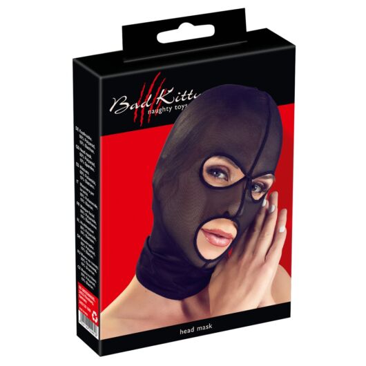 Bad Kitty - mesh head mask (black)