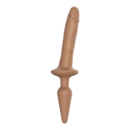 Strap-on-me SWITCH PLUG-IN REALISTIC DILDO CARAMEL - S