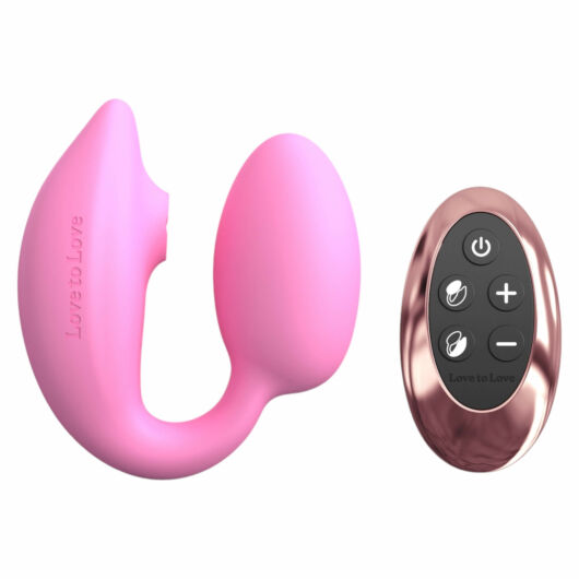 Love to Love Wonderlover - Clitoral Stimulator and G-Spot Vibrator (Pink)