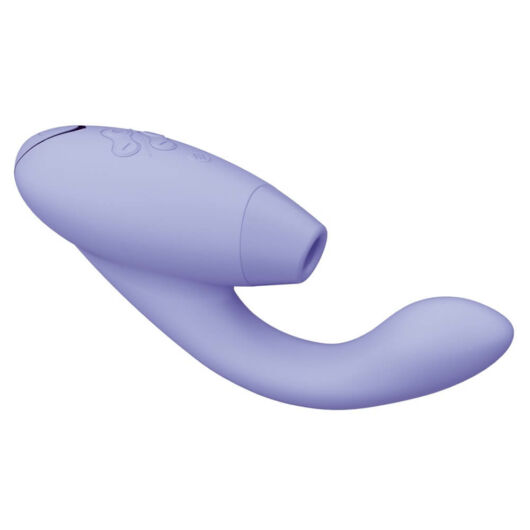 Womanizer Duo 2 - vodotesný vibrátor na bod G a stimulátor klitorisu (fialový)