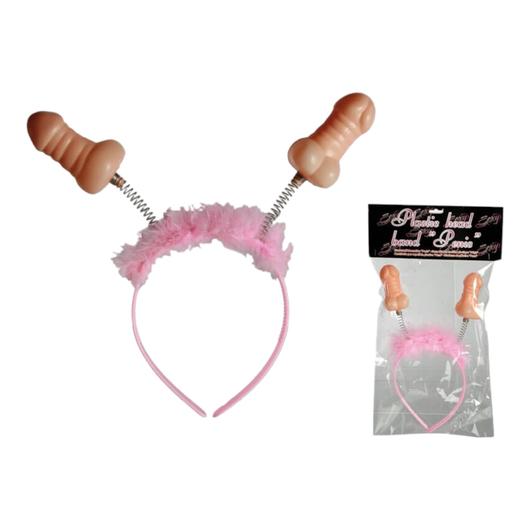 Penis Headband (pink-natural)