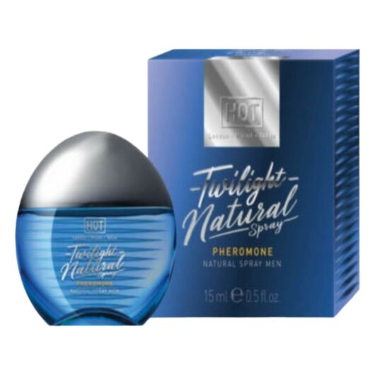 HOT Twilight Pheromone Natural men - feromónový parfém pre mužov (15ml) - bez vône