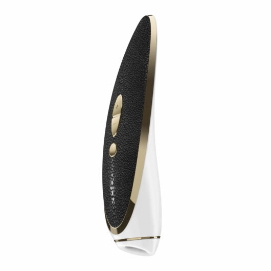 Satisfyer Luxury Haute Couture - vibračný stimulátor klitorisu (čierno - biely)