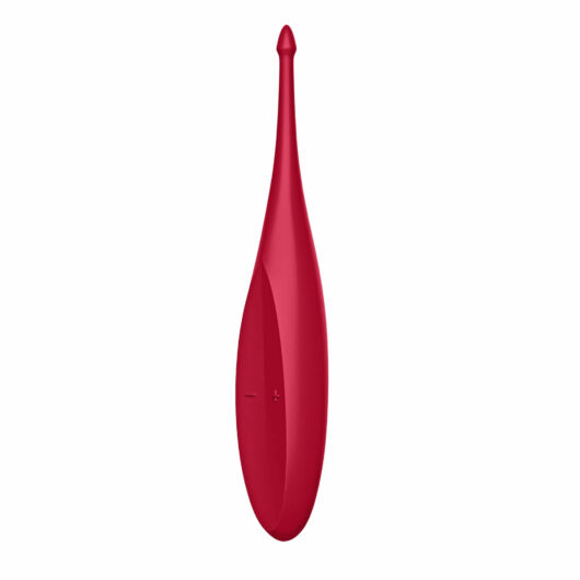 Satisfyer Twirling Fun - nabíjací, vodotesný vibrátor na klitoris (červený)