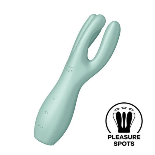 Satisfyer Threesome 3 - nabíjací stimulátor klitorisu (mäta)