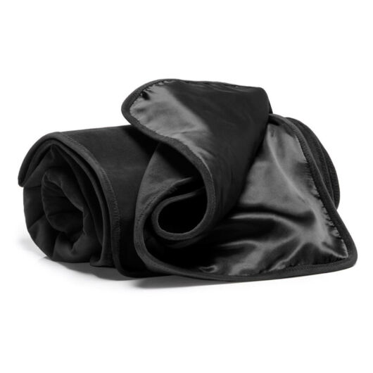 Liberator Fascinator Throw - sexuálna deka z mikrovlákna (čierna)
