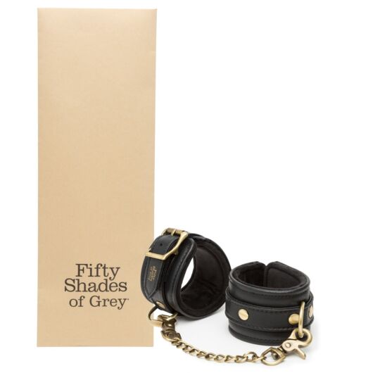 Fifty Shades of Gray - Bound to You Wrist Cuffs (Black)