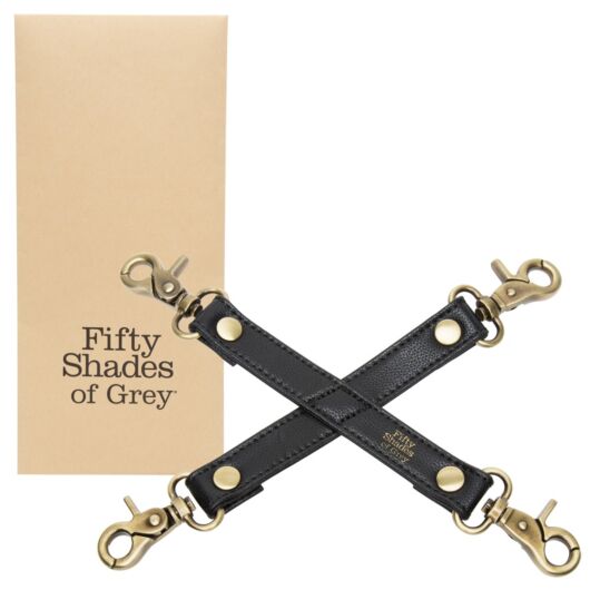 Fifty Shades of Gray - Bound to You cross tie (black)