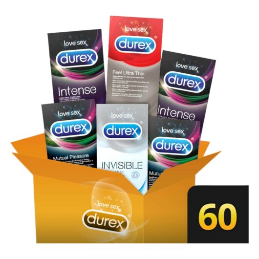 Durex Premium - balík kondómov pre extra pôžitok (6 x 10ks)