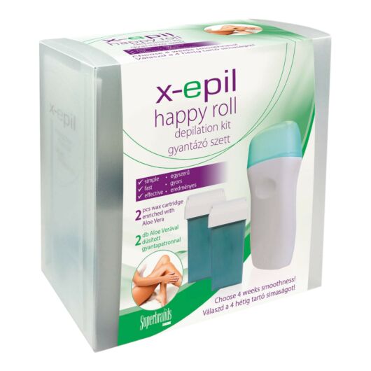 X-Epil Happy roll - sada na voskovanie