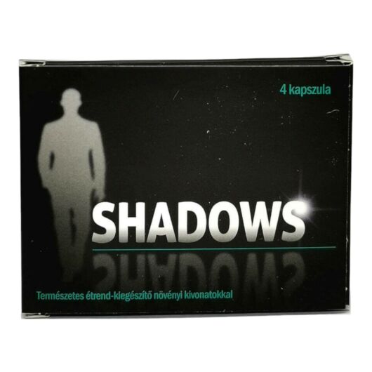 Shadows - prírodný výživový doplnok pre mužov (4ks)