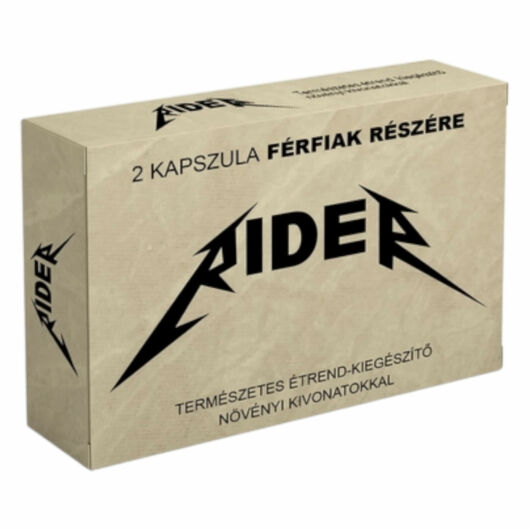 Rider - prírodný výživový doplnok pre pánov (2 ks)