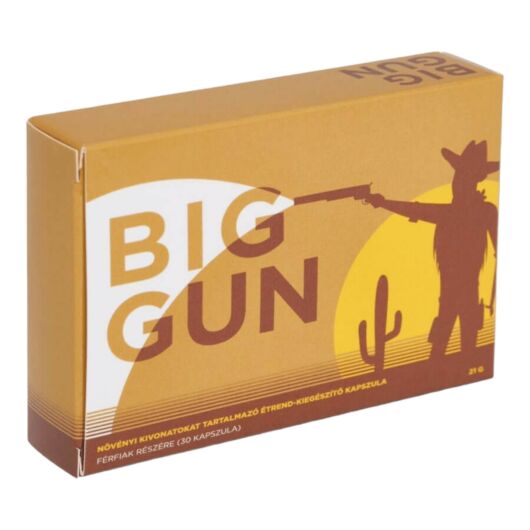 Big Gun - výživový doplnok pre mužov (30ks)