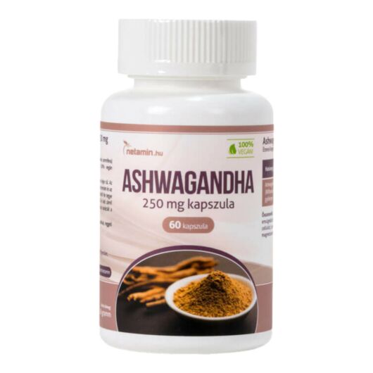 Netamin Ashwagandha 250mg - food supplement capsule (60 pcs)