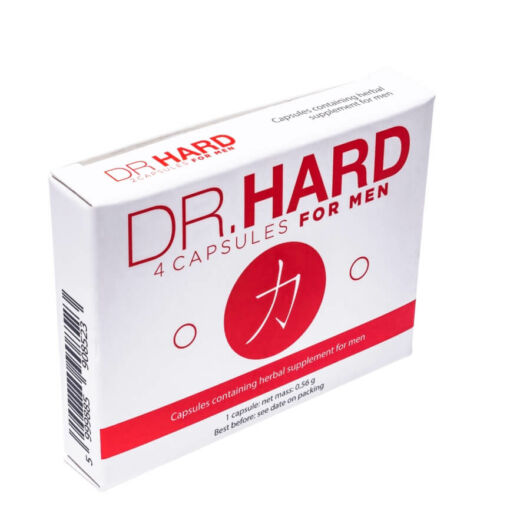 Dr. Hard – silný výživový doplnok pre mužov v kapsulách (4ks)