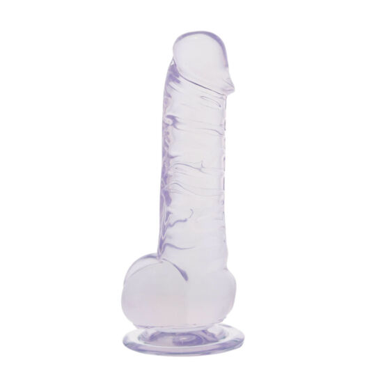ALL TIME FAVORITES 7INCH CLEAR REALISTIC DILDO CLEAR