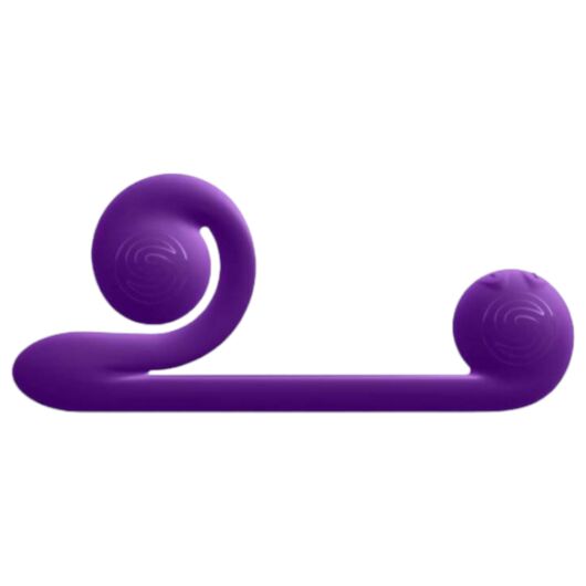 Snail Vibe Duo - bezdrôtový vibrátor 3v1 (fialový)